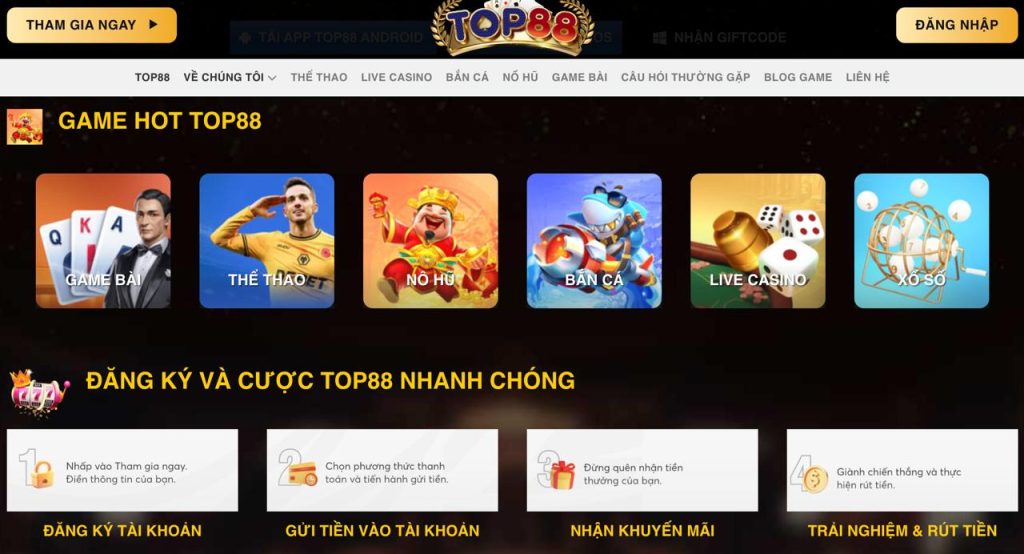 FAQ TOP88 – Giải Đáp Các Câu Hỏi Top88 là gi?