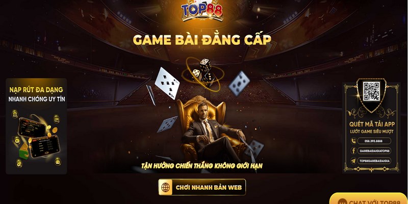 TOP88 - Cổng game bài đổi thưởng đẳng cấp