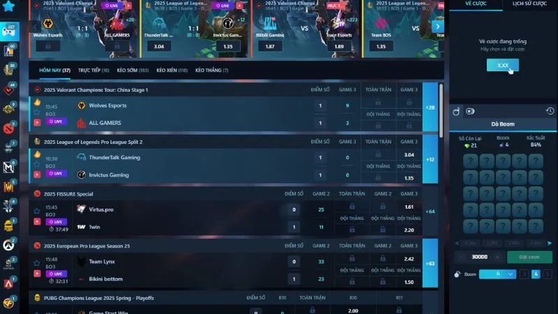 Ưu điểm của sảnh cá cược thể thao trực tuyến tại cổng game TOP88