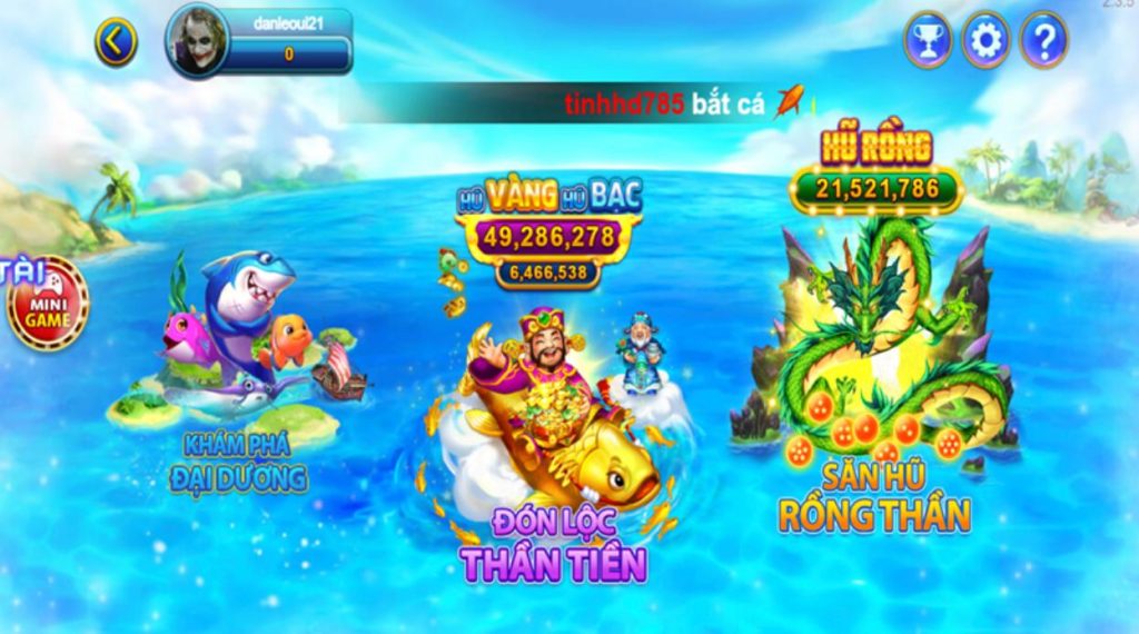 Ưu điểm nổi bật sảnh bắn cá đổi thưởng top88